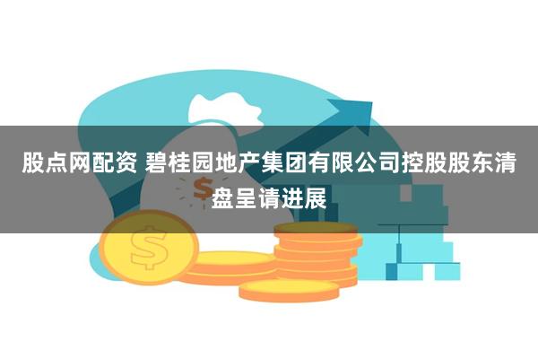 股点网配资 碧桂园地产集团有限公司控股股东清盘呈请进展