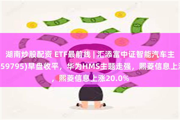 湖南炒股配资 ETF最前线 | 汇添富中证智能汽车主题ETF(159795)早盘收平，华为HMS主题走强，熙菱信息上涨20.0%